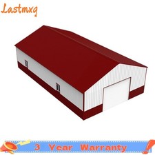 51x31FT Metal Barn Garage w/ Electric Roll-Up Door for Farm & Industrial Storage