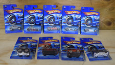 New Lot of 9 Hot Wheels Vintage 2000s Mixed Series Diecast Cars Collectibles