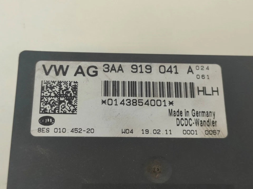 REGULATEUR DE TENSION Volkswagen Polo V (6R) 2011 3AA919041A / 8ES01045220 - Photo 3/3
