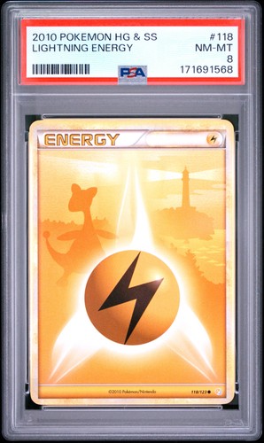 Lightning Energy graded PSA 8 for sale on eBay