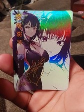 Raiden Shogun ZR Signature: Genshin Impact Goddess Story TCG Foil Card Doujin NM