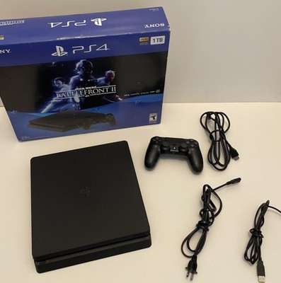 Sony PlayStation 4 Slim, Controller STAR WARS: Battlefront II Box , 1TB