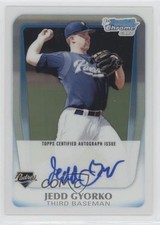 2011 Bowman Chrome Prospects Auto Refractor 260/500 Jedd Gyorko #BCP83 Auto 0a3