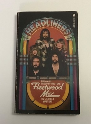 Fleetwood Mac Headliners RARE Vintage paperback Bio w/Photos Stevie Nicks 1979