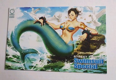 Street Fighter Swimsuit Special Mermaid Chun Li Variant 2020 August Udon 