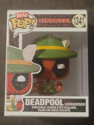 DEADPOOL FUNKO BITTY POP  "LEDERHOSEN"  SHORT PRINT CHASE!!! #1341