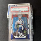 2017 Panini Prizm Tom Brady Red White & Blue RWB PSA 9 MINT