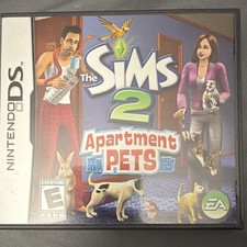 Electronic Arts The Sims 2: Apartment Pets Nintendo DS w/ Manual E NTSC-U/C