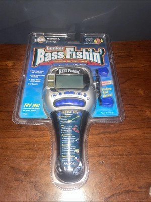 Radica 9735 Lunker Bass Fishin' Handheld Electronic Game for sale