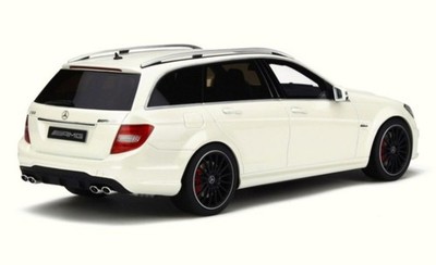 Mercedes-Benz C-Class C63 AMG (S204) T-Model SW 2012 White 1:18 Gt