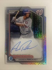 2024 Bowman Chrome Andrew Pinckney Prospect Auto BMA-AP Mega Box Mojo Nationals