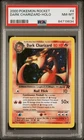 2000 Pokemon Team Rocket Unlimited Dark Charizard Holo PSA 8 FULL SWIRL