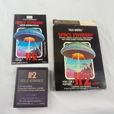 Sears Tele-Games Space Invaders (Atari 2600) CIB — 112 Variations — Collector’s