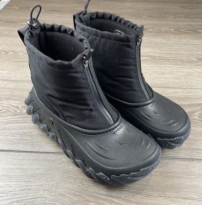 Crocs Unisex Echo Z Shield Boots Black Size Mens 8 Women s 10
