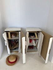 Campbell Kids Collectible Dolls Little Cowboy & La Petite Artiste 1997 Boxes