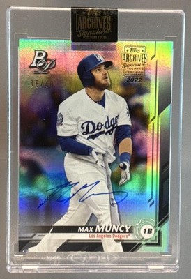 2022 Topps Archives Signature Series Active Player Edition Max Muncy /49 Auto