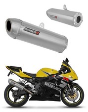 GSXR 1000 K1 - K4 2001 - 2004 Pot d'échappement Silencieux S6 DOMINATOR