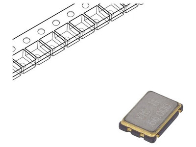 OSC66M-3.3/S7 Generator: Quarz 66MHz SMD 3,3V ±100ppm -10-70°C 7x5x1,4mm YIC