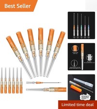6Pcs 14G Catheter Needles for Body Jewelry - 316L Stainless Steel Quality