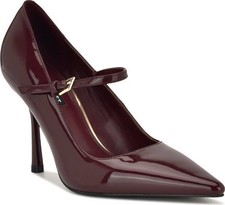 Nine West Jinnie Pointed Toe Pumps Dark Red 7.5M Stiletto NWB $109
