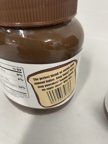 Trader Joe's Chocolate Cocoa Almond Spread 13 oz each BRAND NEW QTY 2 JARS - Picture 4 of 4