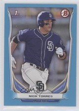 2014 Bowman Draft Blue 183/399 Nick Torres #DP112 0b3