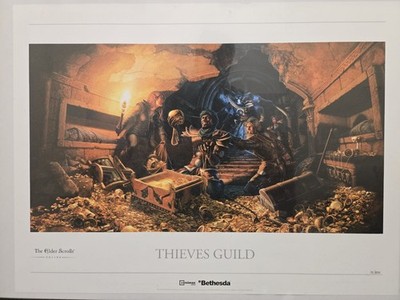 The Elder Scrolls Online   Thieves Guild Art Print   10/300   limitiert   Bethes