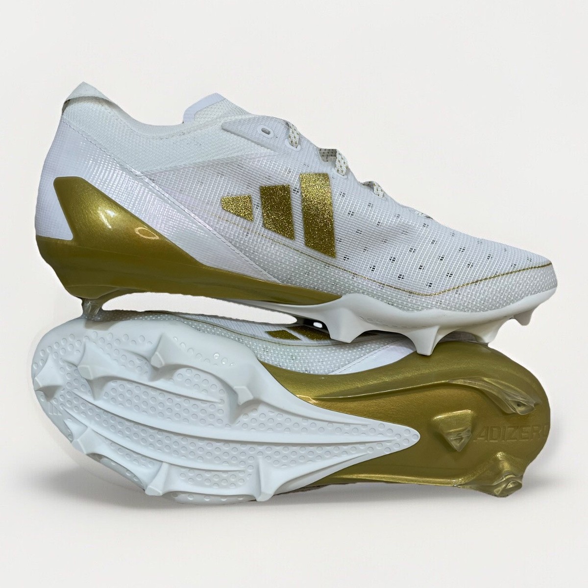 Adidas Adizero Electric Mens Shoe Sz 11 Cloud White Gold Metallic