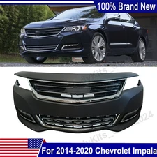 Complete Front Bumper Cover Kit with Light For 2014-2020 Chevrolet Impala