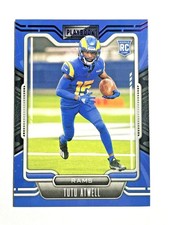 ROOKIE CARD TUTU ATWELL Rams 2021 Panini Playbook PURPLE PARALLEL Card #119