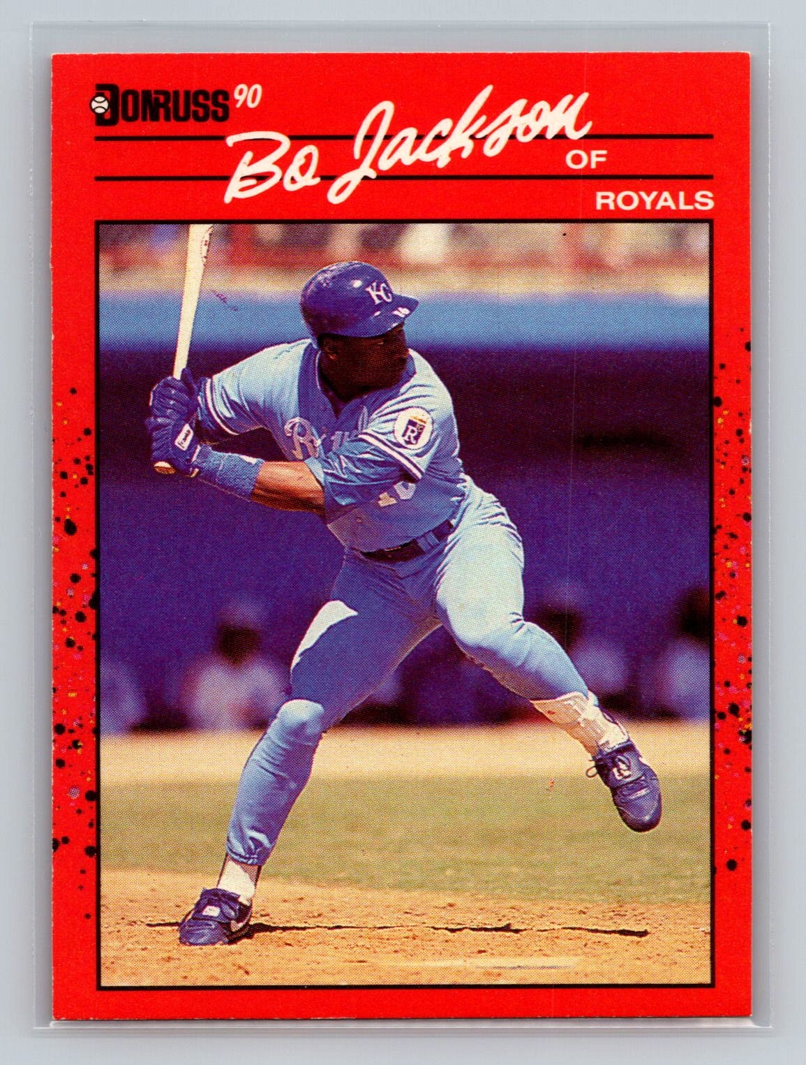 Bo Jackson 1990 Donruss #61 Kansas City Royals