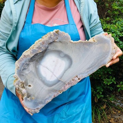 3220G Natural agate slice specimen  MH856