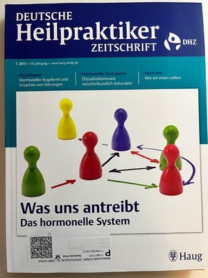 Deutsche Heilpraktiker Zeitschrift / Juli 2015 / Das hormonelle System etc.