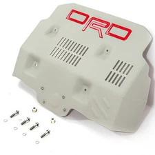 Aluminum Front Lower Skid Plate Fit for 2014-2023 4Runner TRD With Red 3D Letter