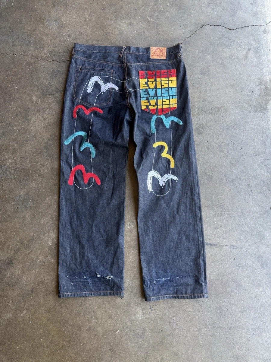 EVISUベスト　42 EVISU Regular 42 Size Jeans for Men for sale | eBay