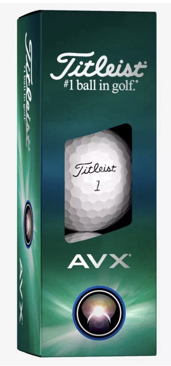 BRAND NEW - Titleist AVX White - 12pk Golf Balls
