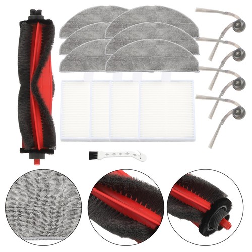 Completo Per Roborock Per Q7 M5 Kit Con Spazzola Principale Spazzole Laterali Panno Scopa - Foto 3 di 12