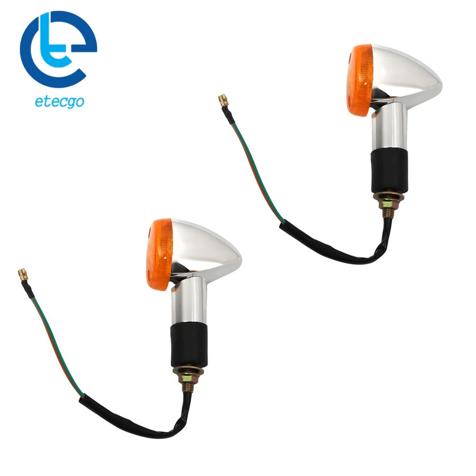 2x Luz de señalización de giro para Kawasaki Vulcan VN 750 800 900 1500 1600 1700 Foto 3 de 4