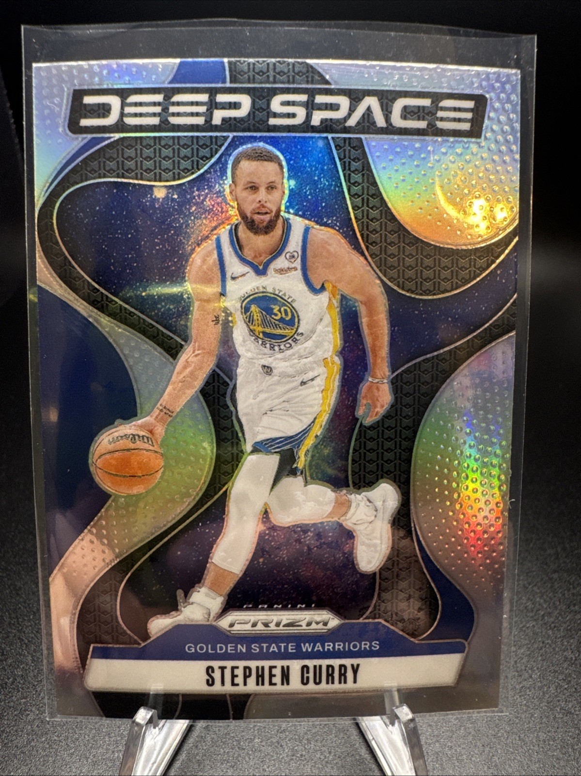 2024-25 Panini Prizm - Deep Space Stephen Curry #10 Silver Prizm