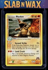 Pokemon tcg Team Magma vs Team Aqua Team Magma's Rhydon #22/95 Rare on eBay