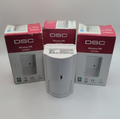4 DSC WS4904P Wireless Pet Immune PIR Motion Sensors, w/ Battery, WS4904  NEW!!!