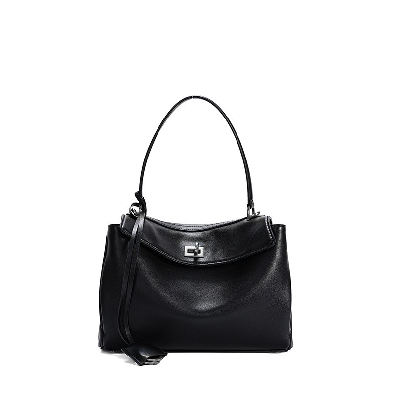 Large Capacity Tote Bag Women's Genuine Leather Commuter Shoulder Crossbody