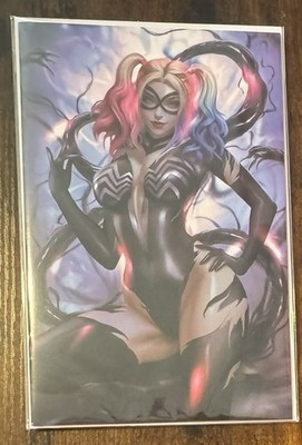 Artist Alley Multiverse Saga Venomized Harley Quinn Variant Cover