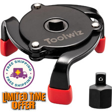 Universal Oil Filter Wrench 3 Jaw Adjustable Oil Filter Removal Tool