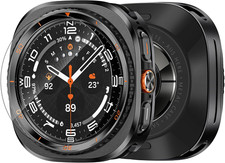 3 in 1 Metal Case for Samsung Galaxy Watch Ultra 47Mm with Screen Protector, Rug