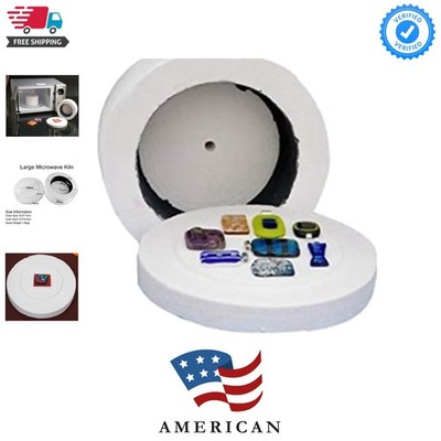 Large Microwave Kiln for Glass Fusing