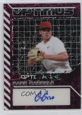 2025 Leaf Optichrome Optimus Auto Pink Lazer /8 Gabe Gaeckle #OA-GG1 Auto qf6
