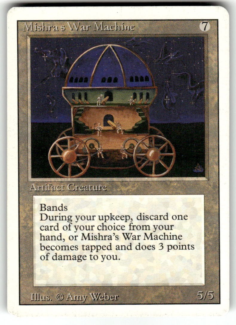 Mishra's War Machine Revised Edition Regular MTG