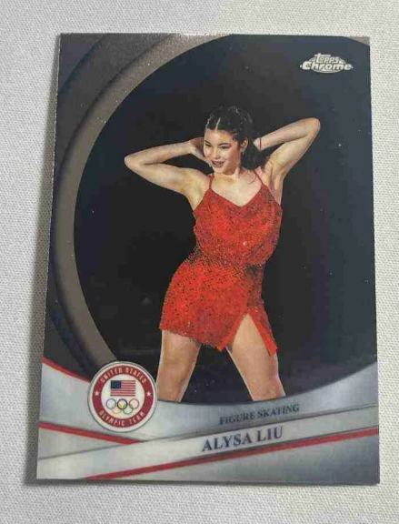 2026 Topps Chrome U.S. Winter Olympic & Paralympic Team Hopefuls