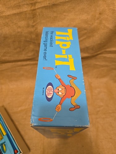 Juego TIP-IT Ideal Toys 1965 de colección El juego de equilibrio más loco jamás completo  - Imagen 11 de 14